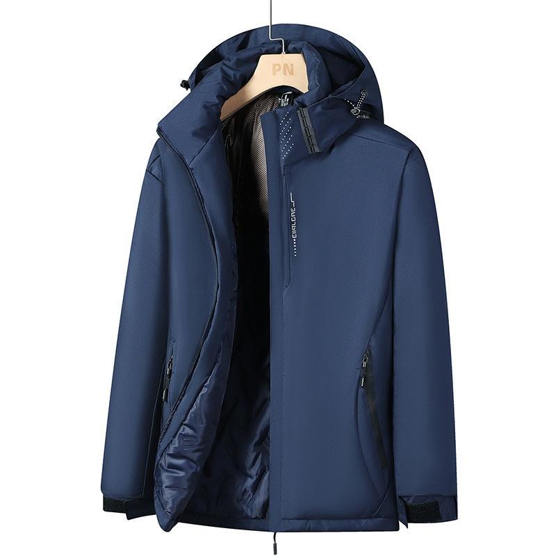 Куртка Cozy Up Graphene, мужская утолщенная теплая хлопковая куртка, ветрозащитная и водонепроницаемая куртка из хлопка для активного отдыха