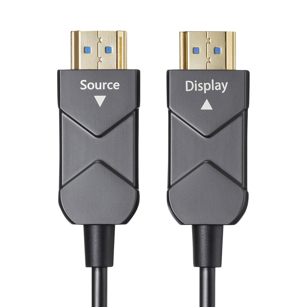 SANWA SUPPLY Совместимый оптоволоконный кабель HDMI 8K/60 Гц/4K/120 Гц (10м) KM-HD20-UFB10LP