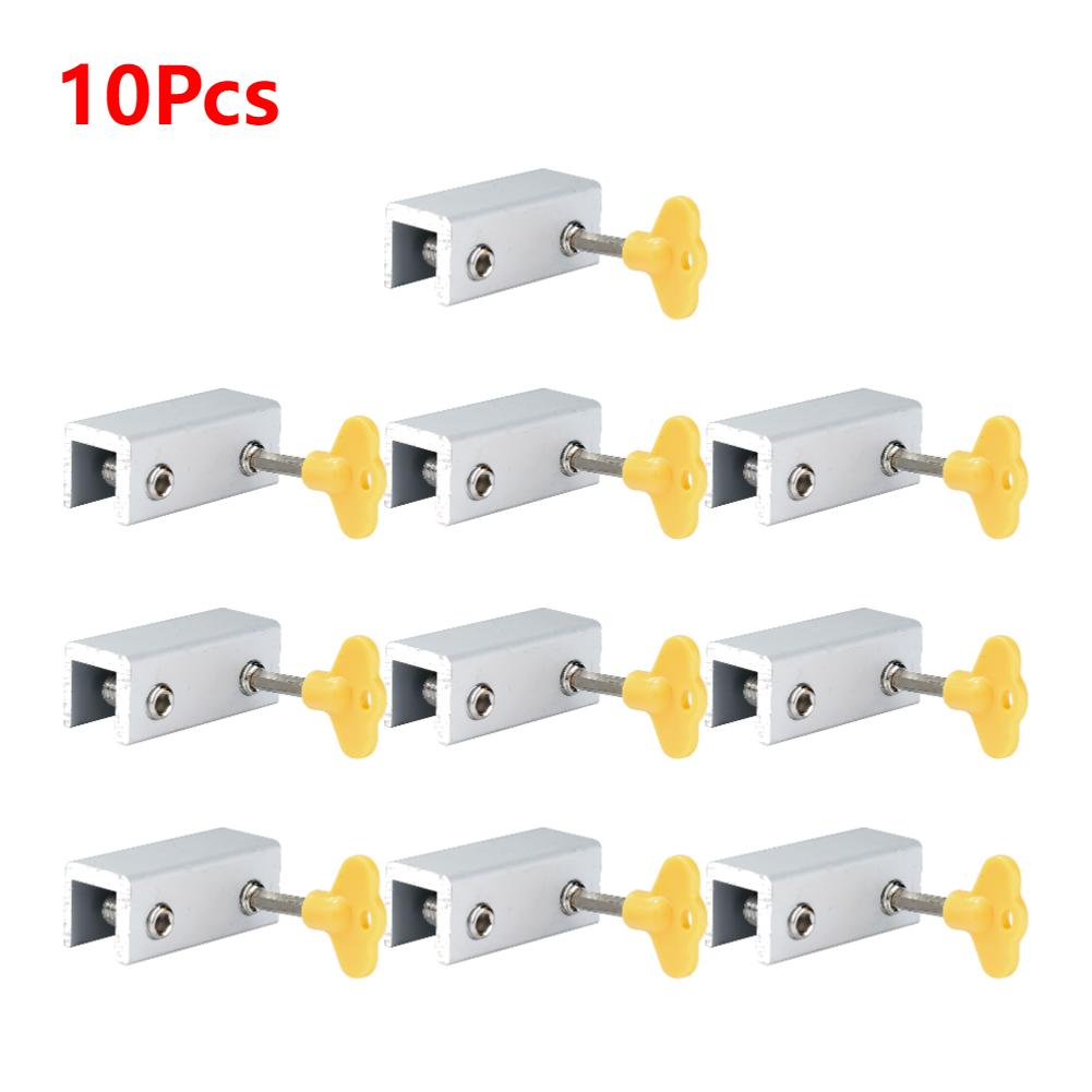 1-10 шт. раздвижные окна патио дверные замки толкающие алюминиевый сплав защита для детей дверные окна защитные замки стопоры защитные ограждения