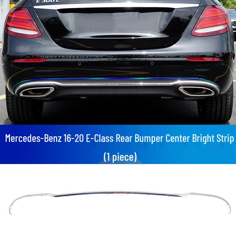 Декоративные накладки на бампер и двери Mercedes-Benz E-Class: Защита от столкновений для E200L, E300L, E320L