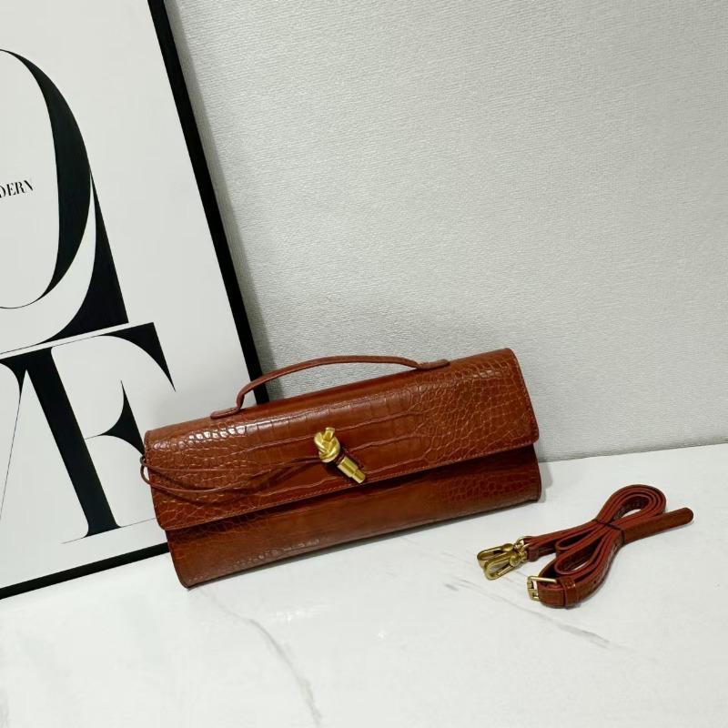 Hand-woven Bag, Hardware Lock, Dinner Bag, High-end Shoulder Bag, Women's Underarm Clutch Bag