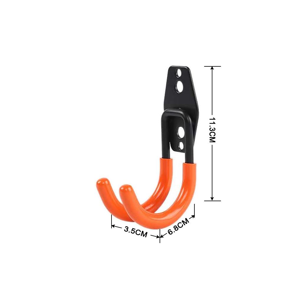 Сверхпрочные металлические крючки для гаражных и садовых инструментов