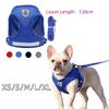 Quality Dog Harness And Leash Set Dog Accessories For Small Dog Chest Harness Dog Leash French Bulldog Pug Medium Pet Supplies