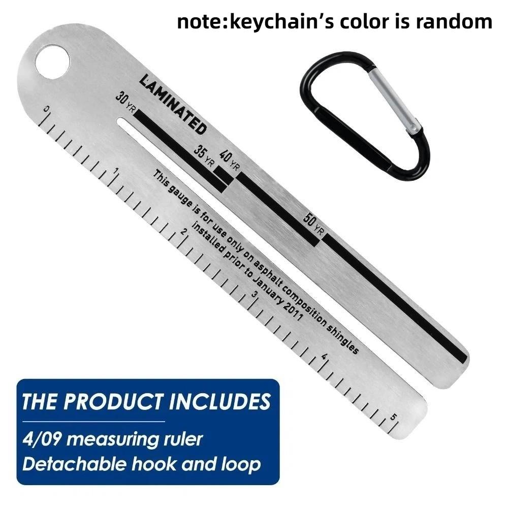 High Hardness Shingle Gauge Stainless Steel Pitch Gauge Tool Roof Measuring Tool  Roofing
