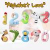 Plush Toy Cuddly Gift For Baby Kids Alphabet Lore Number Blocks