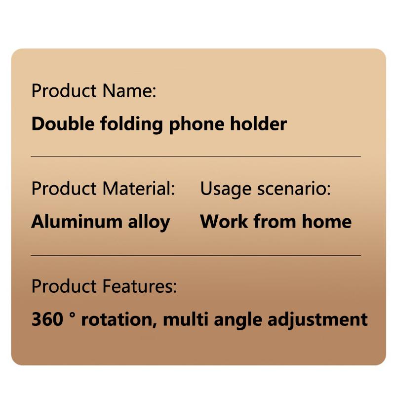 Вращение на 360 градусов Алюминиевый сплав Складная настольная подставка для телефона Настольный ленивый держатель для планшета Подставка-крепление для iPhone iPad Xiaomi Samsung