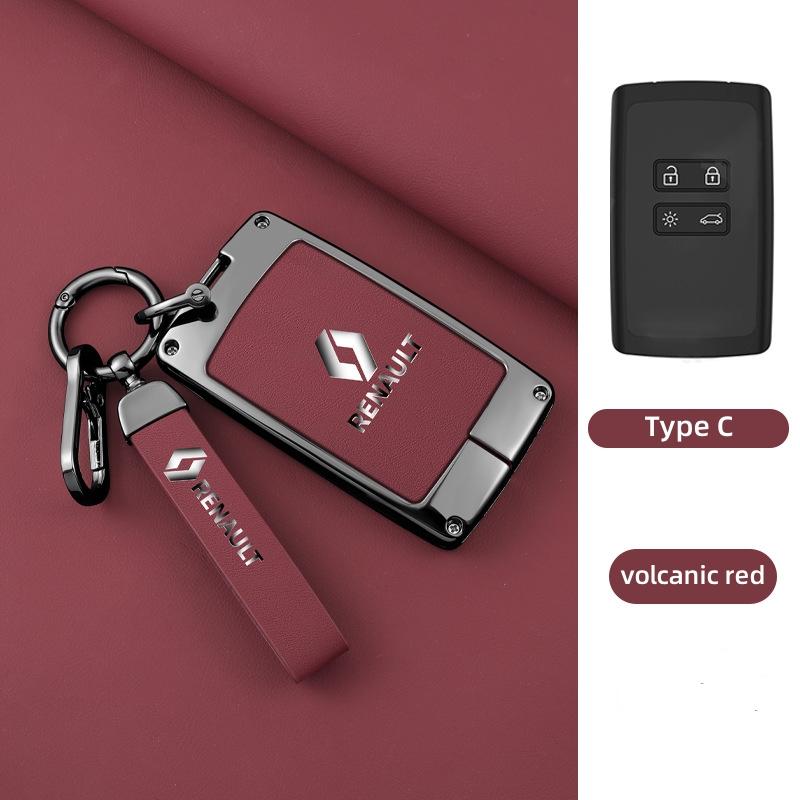 Колпачки на колеса Модный металлический Чехол-брелок для ключа автомобиля Для Renault Captur Megane Talisman Espace Clio Zoe Koleos Scenic Arkana Dacia Sand