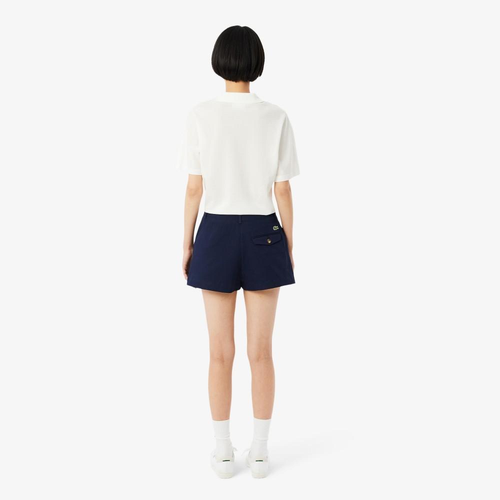 [lacoste] Women's Gabardine Bermuda Shorts FF0175-56G166