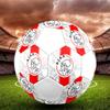 1 шт. Постер AFC Ajax размер 5 футбольный мяч ПрагаФутзальный мяч Цветной Для всех возрастов Машинная строчка ПВХ Готов к соревнованиям Прочный Высокий отскок