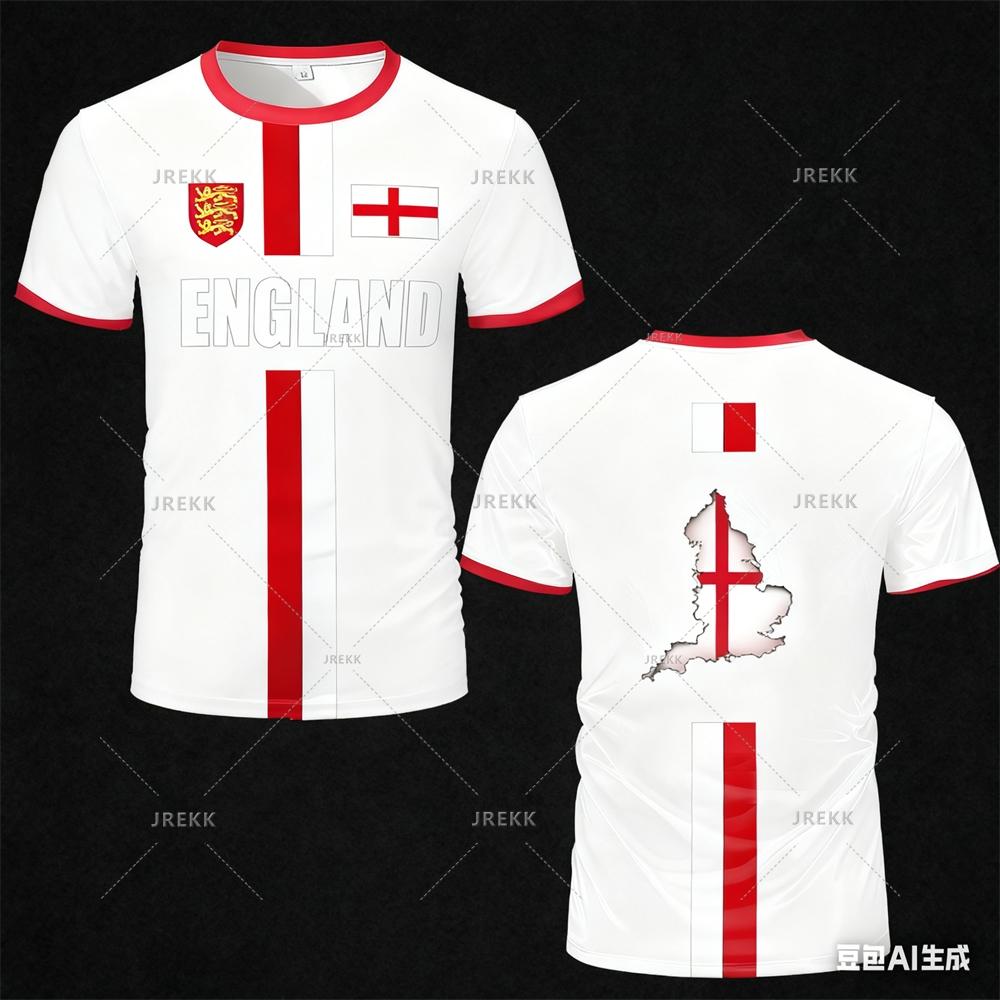 Maillot Men's Football Uniform 3D Printed T-shirt Design for Summer Sports Top Men's Casual and Comfortable Round Neck Clothing