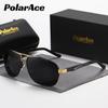 Солнцезащитные очки PolarAce унисекс с металлической поляризацией и алюминиево-магниевой оправой для путешествий на открытом воздухе, вождения и рыбалки, UV400