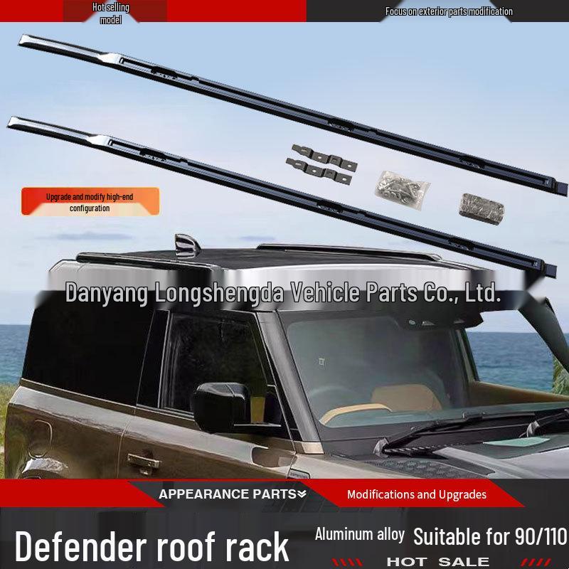 Алюминиевый багажник на крышу для Defender 90/110 для модификации багажа