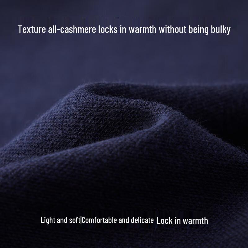 Мужской свитер EMZ Erdos с V-образным вырезом из 100% кашемира