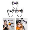 Halloween Parties Essential Headbands Comfortable Festival Halloween Headgears with Spders for Parties Fun
