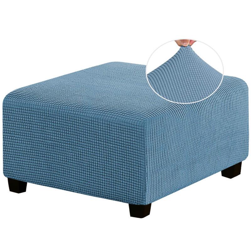 Универсальный чехол для квадратного табурета, подставки для ног и табурета для смены обуви