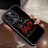S-Slayer Metal Rock Band Phone Case For IPhone 17 Pro Max 15 Pro 16 14 Plus 12 13 Mini 11 Pro Shockproof Soft Cover