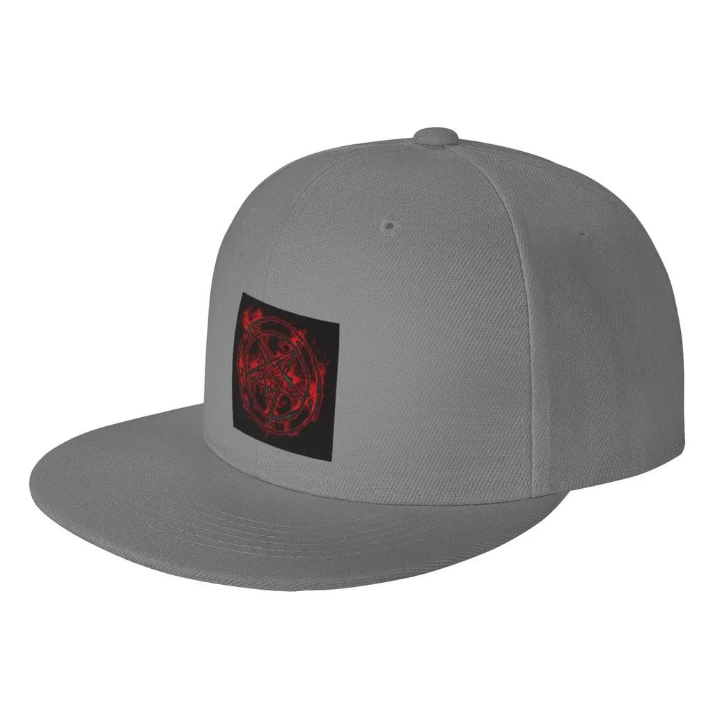 Pentagram Satanism Sigil Of Baphomet Devil Cap Fashion Casual Baseball Caps Adjustable Hat Hip Hop Summer Unisex Baseball Hats