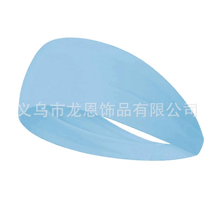 Бег Фитнес Головная Повязка Для Мужчин И Женщин Спорт Йога Пояс Впитывающий Пот Эластичный Головной Платок Однотонный Головной Платок