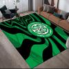 Celtic FC Flannel Pattern Square Carpet,Area Rug,Carpet Rug for Living Room Bedroom Sofa Playroom Decor,Non-slip Floor Mat