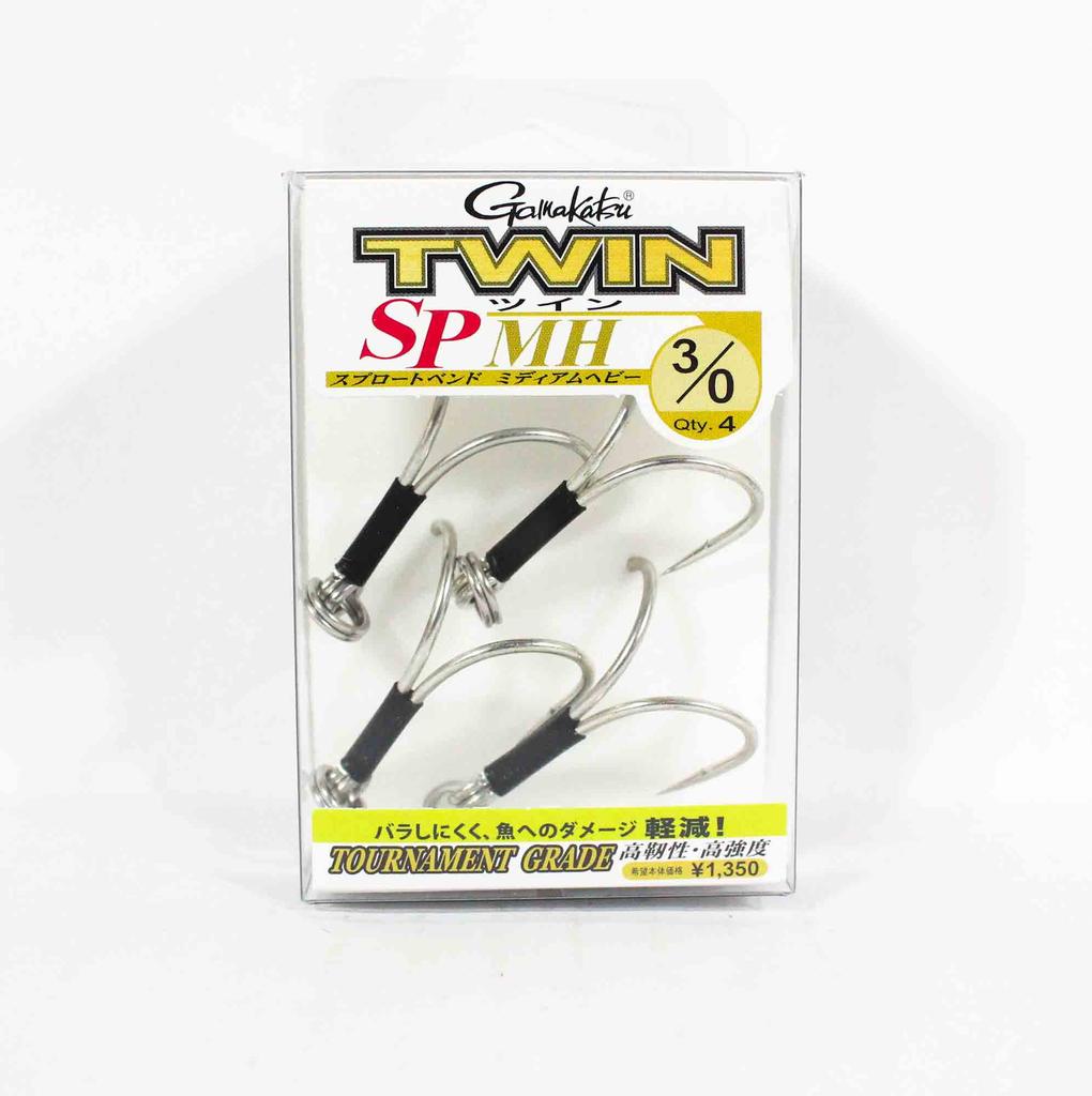 Gamakatsu 68642 Double Hook SP MH Plugging Size 3/0 (5364)