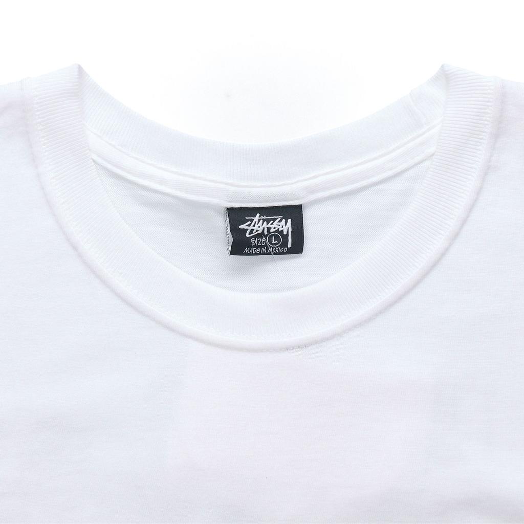 Stussy The Beach Boys Portrait Short Sleeve American Vintage T-Shirt Unisex Tops White 3903704
