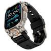 Резиновый мужской ремешок для Apple Watch Band Ultra 3 49 мм Титановый цветной Спортивный ремешок для IWatch Ultra 3 2 1 49 мм Силиконовый браслет