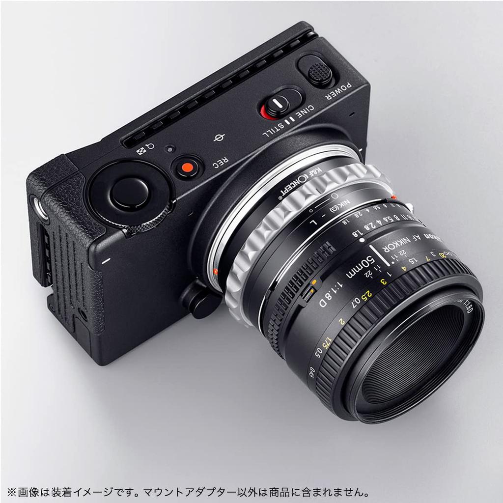 Concept Mount Adapter F Mount G Type Compatible Lens L Mount Conversion K&F KF-NGL (Nikon