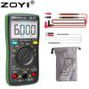 ZOYI ZT-102L Мультиметр с автовыбором диапазона, измерением индуктивности 60 Гн, высокой точностью, защитой от перегрузки, емкости, температуры и бесконтактным определением напряжения (NCV)