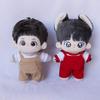 Niannyyhouse 10cm, 15cm, 20cm Plush Clothes, T-shirt, Suspenders, Strap Dress, Dress-Up Cotton Doll, Accessories (a1, 20cm)