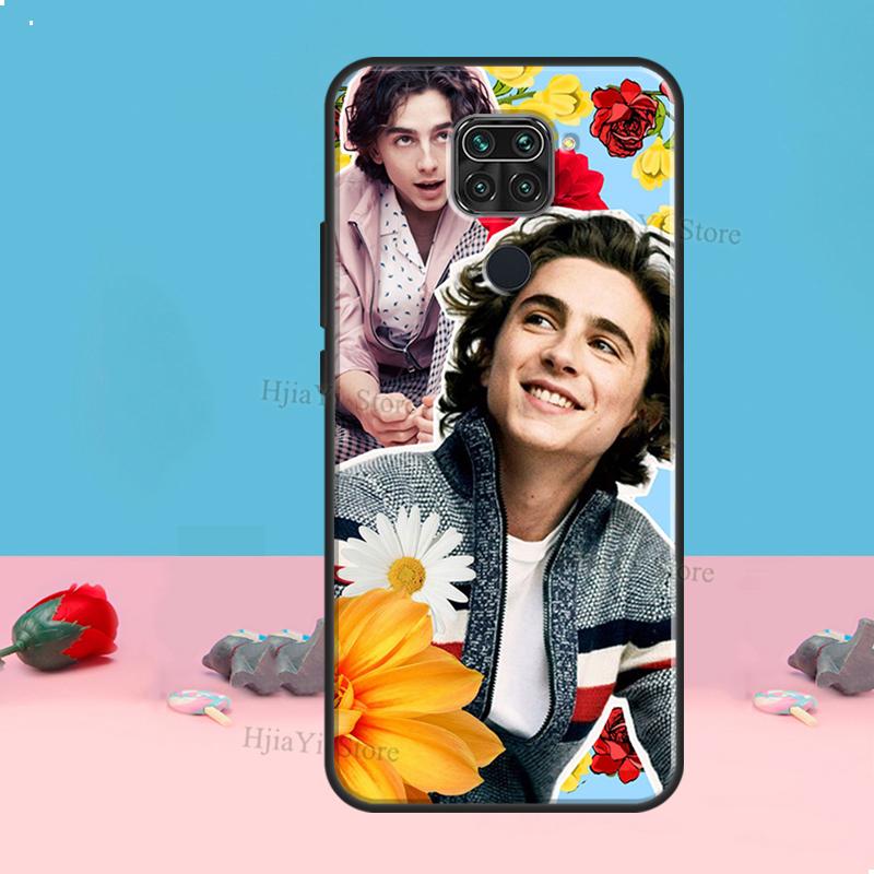 Timothee Chalamet Case For Redmi Note 8 9 10 11 12 Pro Plus 10S 11S 12S Cover For Redmi 9C 10A 10C 12C Coque