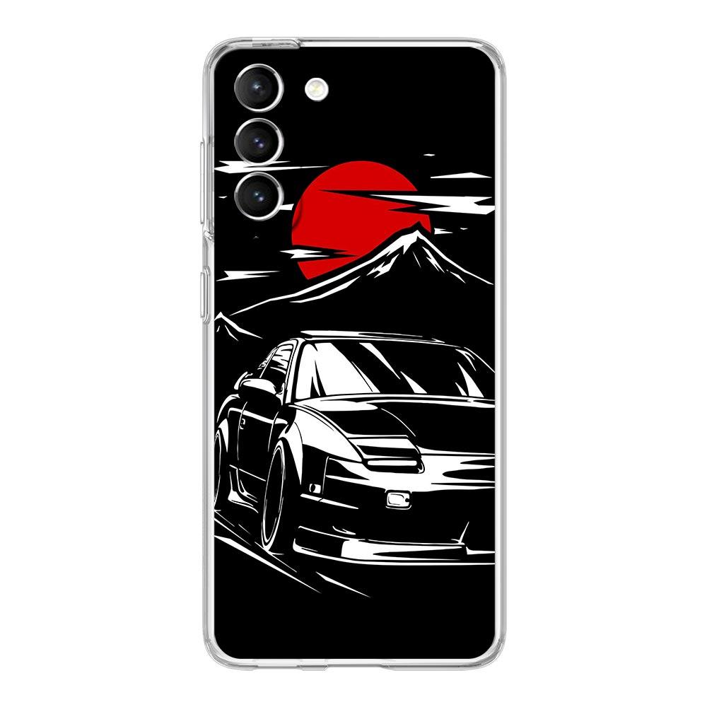 Япония JDM спортивные автомобили мужской мужской чехол для телефона для Samsung Galaxy S22 5G S20 Ultra S21 FE 5G S10E S9 S8 S10 Plus Note 10 прозрачный чехол