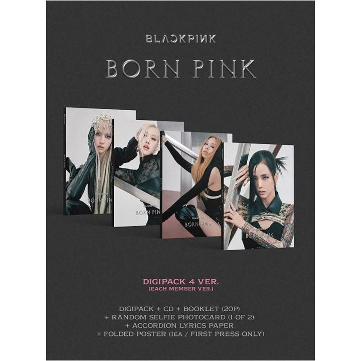 (3 подарка) BlackPink - Born Pink Digipak версия. 1 случайная обложка