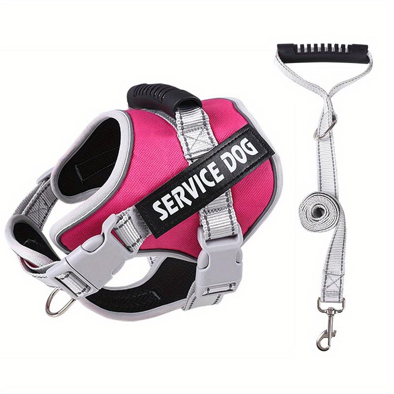 Прочная шлейка для собак с нагрудными и спинными ремнями, регулируемый светоотражающий жилет для домашних животных для активного отдыха