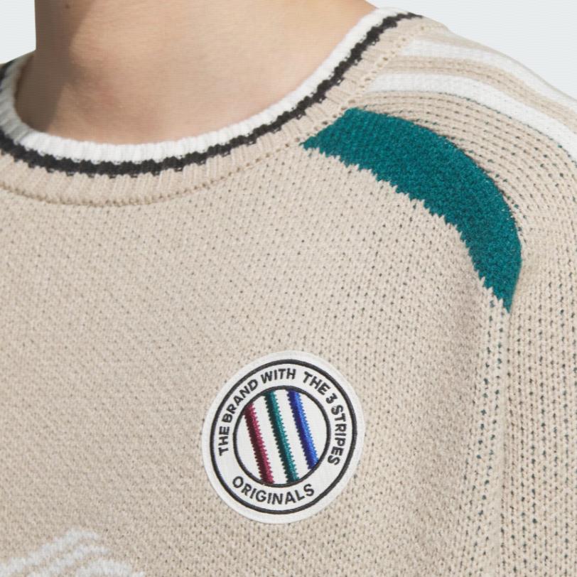 adidas Оригиналы ADICOLOR ADC BC CREW U Трикотаж Унисекс Светло-коричневый JL8363