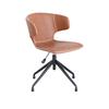 Touma Office Synthetic Fixed Noah 456505 Chair, Lifting, Leather, Legs, Camel, Brown,