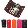 Fashion Gifts Keys Holder Organizer Manager Patent Leather Buckle Key Wallet Case Car Keychain