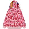Толстовка на молнии с камуфляжным принтом Shark Bape X KidSuper 1L23-115-909