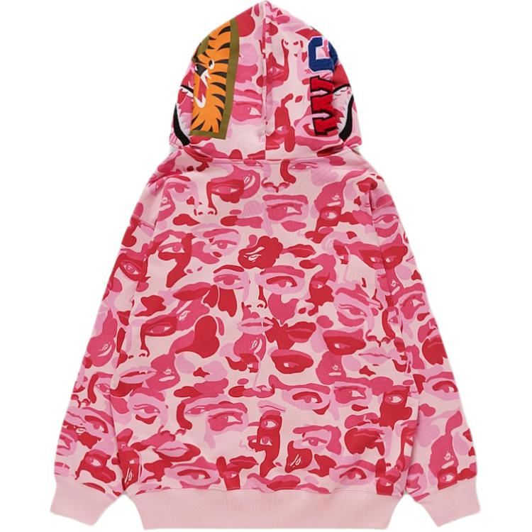 Толстовка на молнии с камуфляжным принтом Shark Bape X KidSuper 1L23-115-909