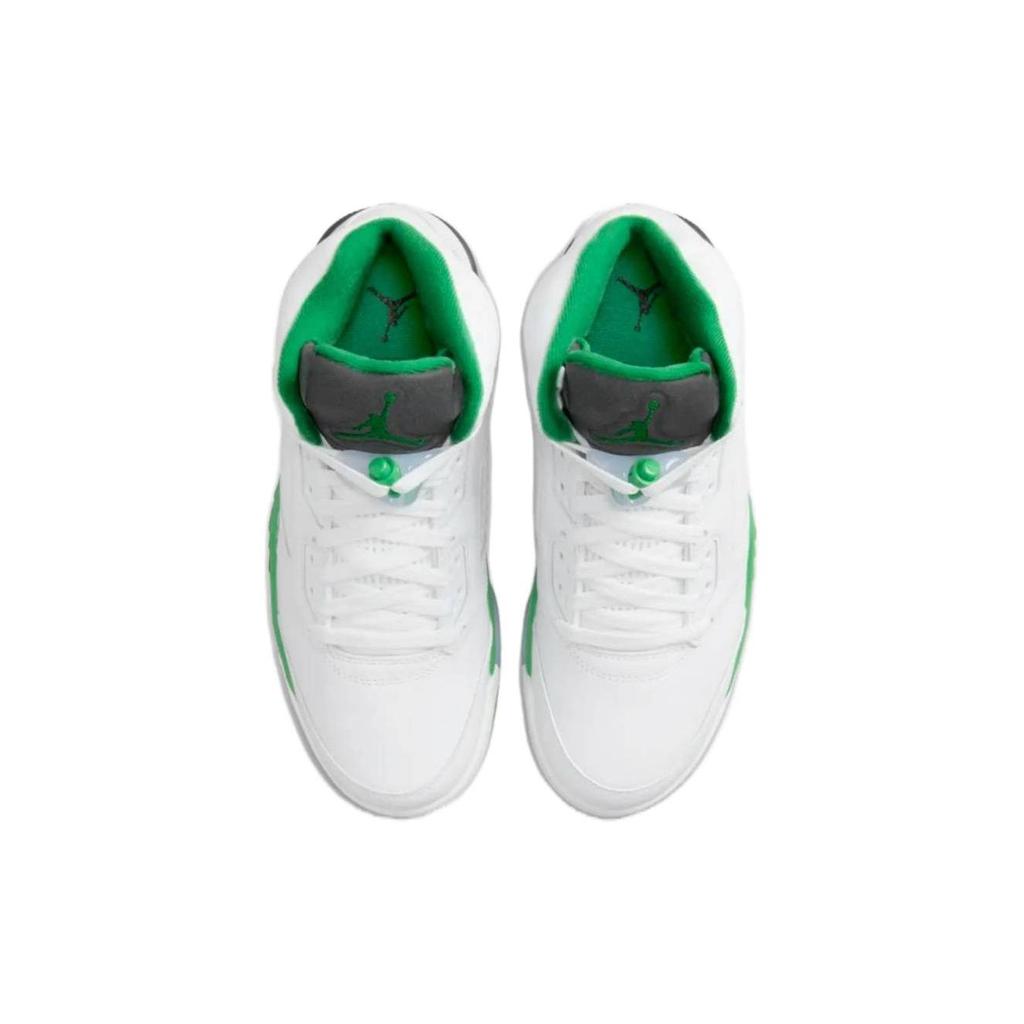 Air Jordan 5 Retro Lucky Green Женские кроссовки Белый Черный Ледяной Синий DD9336-103