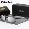 PolarAce Unisex Cool Sports Поляризованные металлические солнцезащитные очки, очки для вождения, солнцезащитные козырьки, UV400