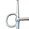 Horse Bit Snaffle Riding Loose Rings Equestrian Western Jointed Harness H Shape