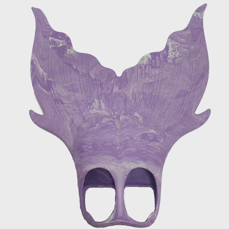 Плавательный ласт «Хвост русалки» для детей и взрослых — мягкий резиновый тренировочный ласт для дайвинга в аквариуме