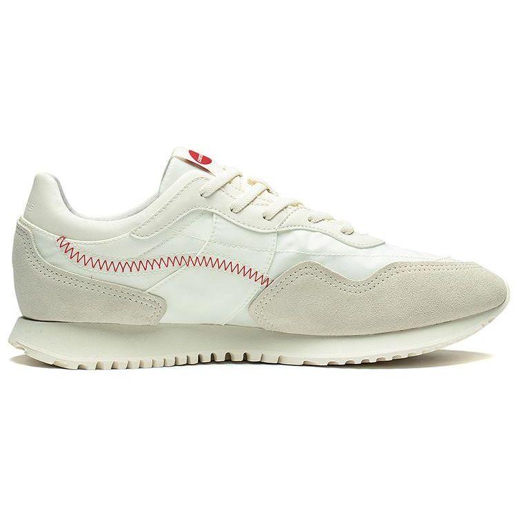 Li Ning CF Series Дышащие прочные низкие спортивные повседневные туфли Мужские кроссовки Белые AGCT173-4