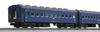 KATO N Gauge 43 Series Night Express Basic Set Railway Model Passenger Car "Kiso" 6-car 10-1623
