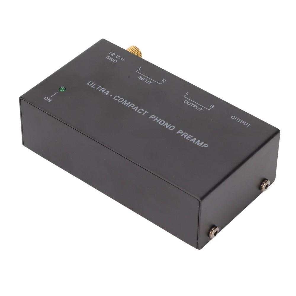 Low Noise Record Player Amplifier Phono Preamplifier for US Plug Line Level Codes