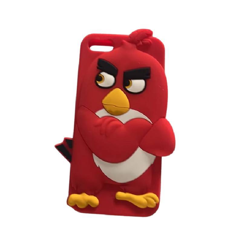 Чехол для телефона Angry Birds в форме арбуза для iPhone 5 5s 6 6s 6 Plus 7 7 Plus
