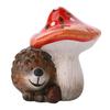 Country Living Hedgehog & Toadstool Ornament
