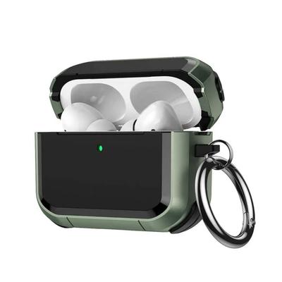 Чехол для наушников для AirPods Pro 3 Зарядный чехол Портативный Противоударный Защитный чехол для беспроводных наушников Полное покрытие Оболочка Скин с металлическим кольцом