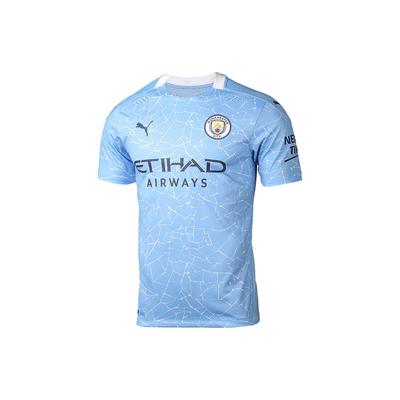 Футболка мужская Manchester City Home Player Edition сезона 2020-21, небесно-голубая 757057-01