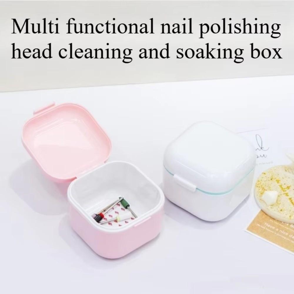 Plastic Material Nail Tool Storage Box For Nail Art Tools Jewelry Small Items